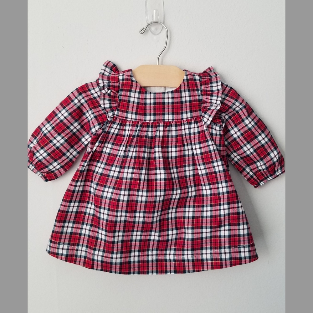 Baby Gap Plaid Ruffle Dress - Picture 1 of 1